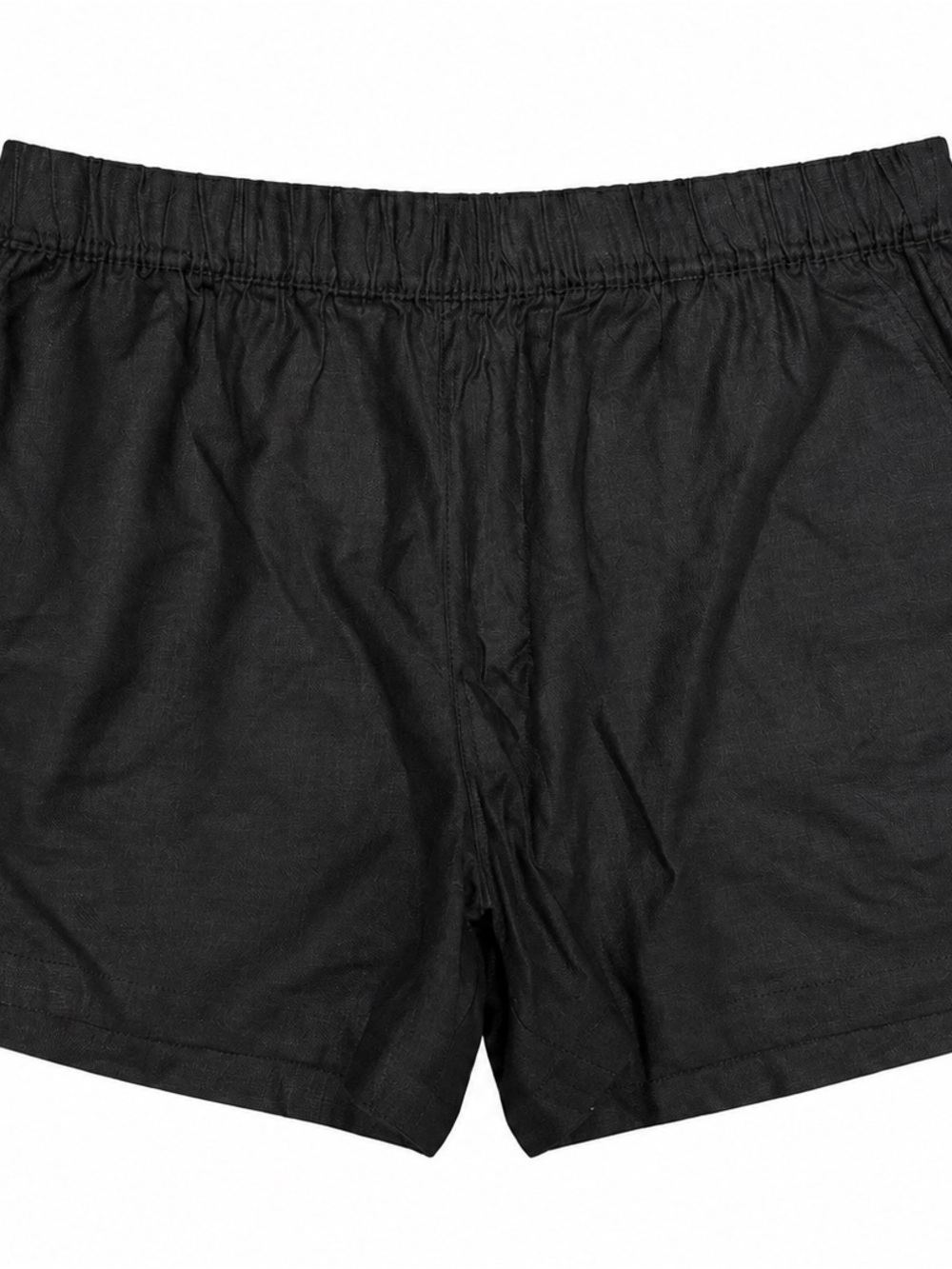 Blank NYC Black Athletic Elastic-Waist Shorts - Picture 4 of 5